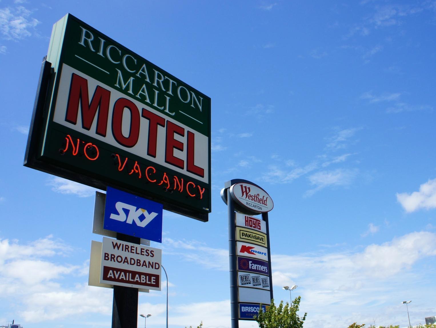 Riccarton Mall Motel Крайстчерч Екстер'єр фото